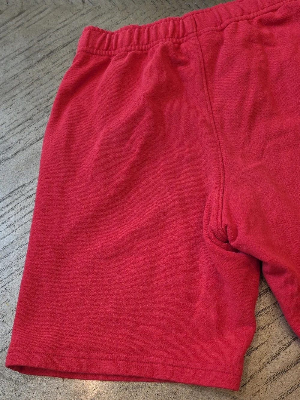 Champion Kids' Red Logo Athletic Shorts Size 8
